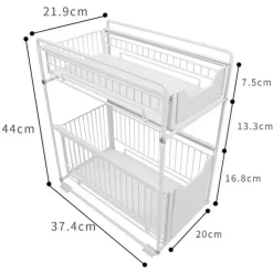 Küchenregal aus Eisen – platzsparendes Lagerregal