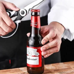 Küchenschere mit Flaschenöffner – Mehrzweck-Allzweckwerkzeug