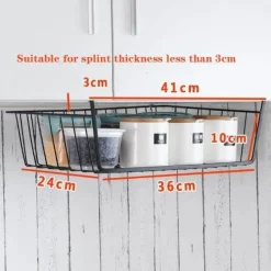 Küchenschrank-Organizer-Regal – einfach aufzuhängende Aufbewahrungslösung