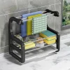Küchenschwammhalter - Kreativer Abflussregal-Organizer