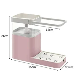 Küchentuchhalter-Seifenspender - Multifunktionales Küchenzubehör