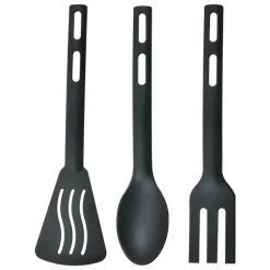 Küchenutensilien-Set aus Silikon – Campingspatel, Schlitzlöffel