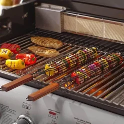 Kebab Maker – Zylinderförmiges Werkzeug aus Edelstahl zum einfachen Grillen