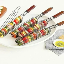 Kebab Maker – Zylinderförmiges Werkzeug aus Edelstahl zum einfachen Grillen