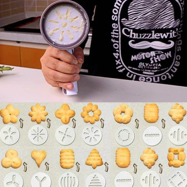 Kekspressen-Set – Einfaches Keksmacher-Set