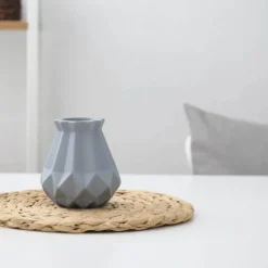 Keramik-Diamantvase – modernes, stilvolles Wohndekor