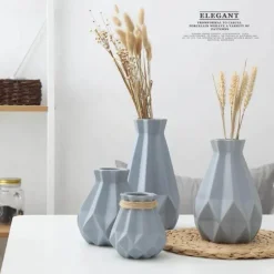 Keramik-Diamantvase – modernes, stilvolles Wohndekor