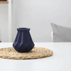 Keramik-Diamantvase – modernes, stilvolles Wohndekor