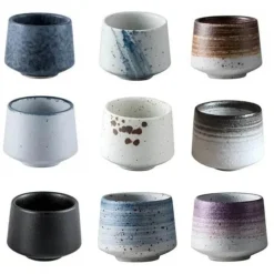 Keramik-Kaffeetasse – Porzellan-Tee-Trinkgeschirr, Geschenk