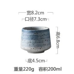 Keramik-Kaffeetasse – Porzellan-Tee-Trinkgeschirr, Geschenk