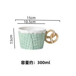 Keramik-Keksgeschirr-Set – Kreative Snack-Dessert-Kaffeeteller