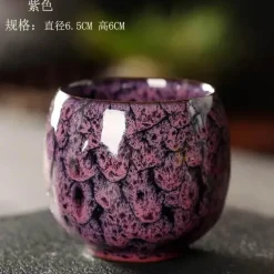 Keramik-Kung-Fu-Teetassen-Set – handgefertigtes Porzellan-Trinkgeschirr für Kaffee und Wein