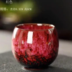 Keramik-Kung-Fu-Teetassen-Set – handgefertigtes Porzellan-Trinkgeschirr für Kaffee und Wein