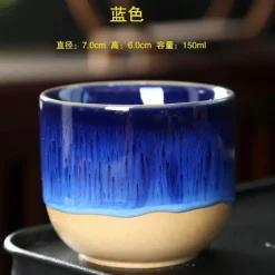 Keramik-Kung-Fu-Teetassen-Set – exquisites Trinkgeschirr aus Porzellan