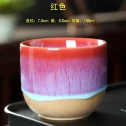 Keramik-Kung-Fu-Teetassen-Set – exquisites Trinkgeschirr aus Porzellan