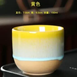 Keramik-Kung-Fu-Teetassen-Set – exquisites Trinkgeschirr aus Porzellan