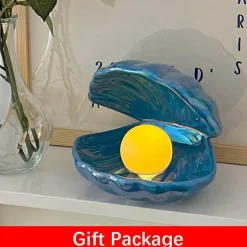 Keramikperlen-Nachtlampe - Dekoratives Tischlicht