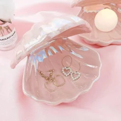 Keramikperlen-Nachtlampe - Dekoratives Tischlicht