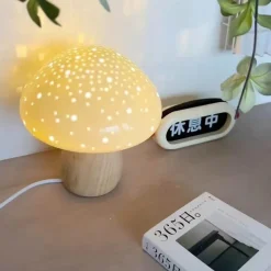 Keramik-Pilzlampe – Einzigartige dekorative Beleuchtung für Zuhause