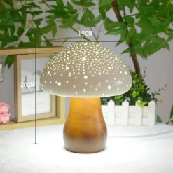 Keramik-Pilzlampe – Einzigartige dekorative Beleuchtung für Zuhause