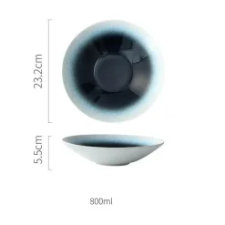 Keramik-Ramen-Schüssel - Nudelsuppenteller