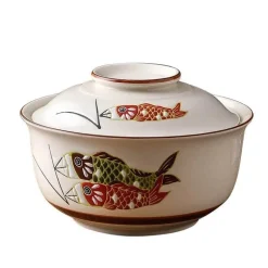 Keramik-Ramenschüssel-Set – Stilvolle japanische Nudelschüsseln