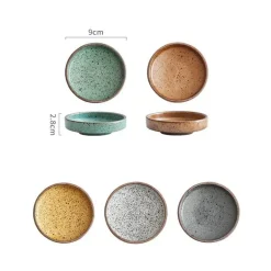 Keramik-Saucenschale - Kleine Sojasaucen-Wasabi-Schale