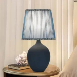 Keramik-Schreibtischlampe – Akzentlicht im Macaron-Stil