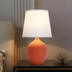 Keramik-Schreibtischlampe – Akzentlicht im Macaron-Stil