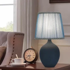 Keramik-Schreibtischlampe – Akzentlicht im Macaron-Stil