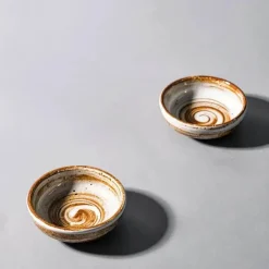 Keramik-Soßenschale - Retro-Küchengeschirr