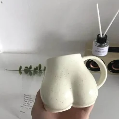 Keramiktasse in reiner Farbe – personalisierte Kaffee-Trinkkunsttassen