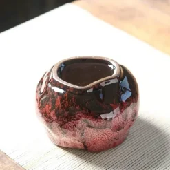 Keramiktasse mit Lotusblume – Teetasse aus hochwertigem Porzellan