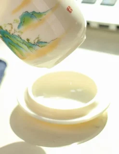 Keramik-Teefiltertassen-Set – Kreatives, getrenntes Design