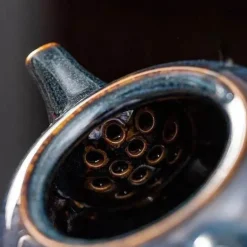 Keramik-Teekannen-Set – Sternenglasur-Yixing-Gaiwan-Teekannen