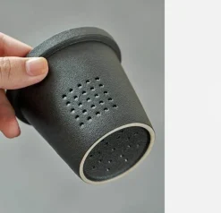 Keramik-Teetassen mit Filter – Einzigartige Teesiebbecher