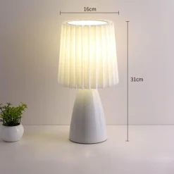 Keramik-Tischlampe – Elegante Wohndekor-Beleuchtung