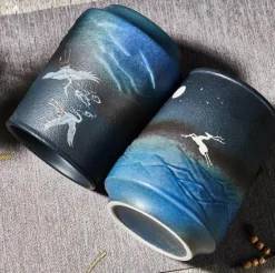 Keramik-Traumkunst-Tasse – Einzigartige künstlerische Kaffeetasse