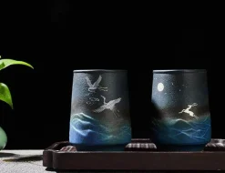 Keramik-Traumkunst-Tasse – Einzigartige künstlerische Kaffeetasse