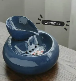 Keramik-Wasserspender für Katzen – Stilvoller Trinknapf für Haustiere