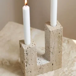 Kerzenhalter aus Naturstein – Dekorativer Kerzenhalter „Serenity“