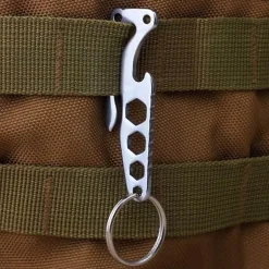 Keychain Wrench Tool - Portable Multifunctional Outdoor Pocket Tool