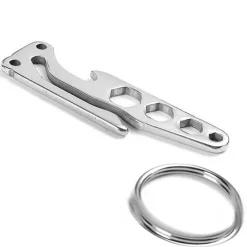 Keychain Wrench Tool - Portable Multifunctional Outdoor Pocket Tool