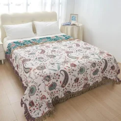 Kühlende Baumwolldecke - Moderne Sofa-/Bettdecke 200x230CM