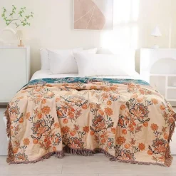 Kühlende Baumwolldecke - Moderne Sofa-/Bettdecke 200x230CM