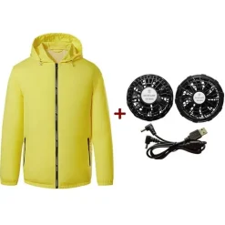 Kühlende Fanjacke – leichte Outdoor-Sommerbekleidung