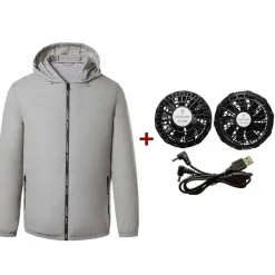 Kühlende Fanjacke – leichte Outdoor-Sommerbekleidung