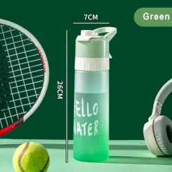 Kühlende Sprühwasserflasche für Outdoor-Wanderungen und Abenteueraktivitäten