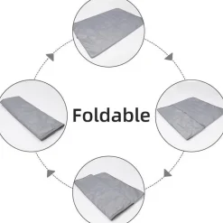 Kühlmatte für Haustiere – Sommerkühlkissen für Hunde und Katzen