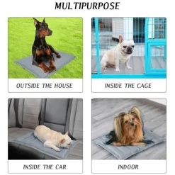 Kühlmatte für Haustiere – Sommerkühlkissen für Hunde und Katzen